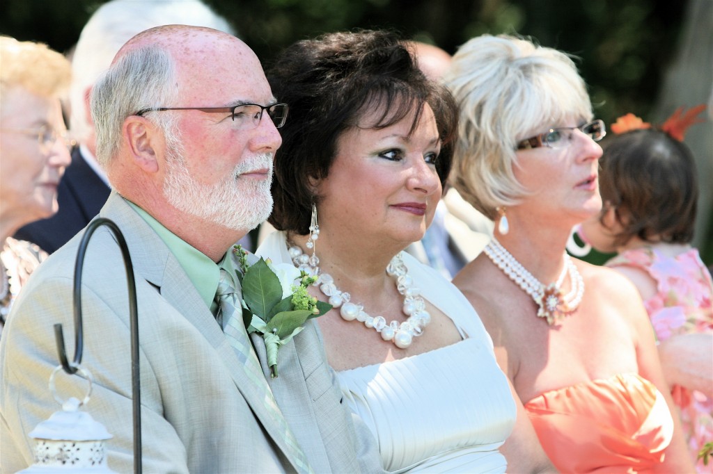 Mother and Father of the bride