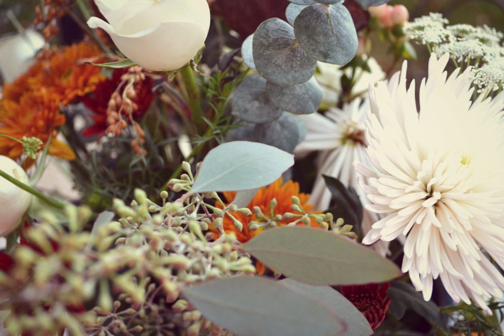 Fall wedding flowers