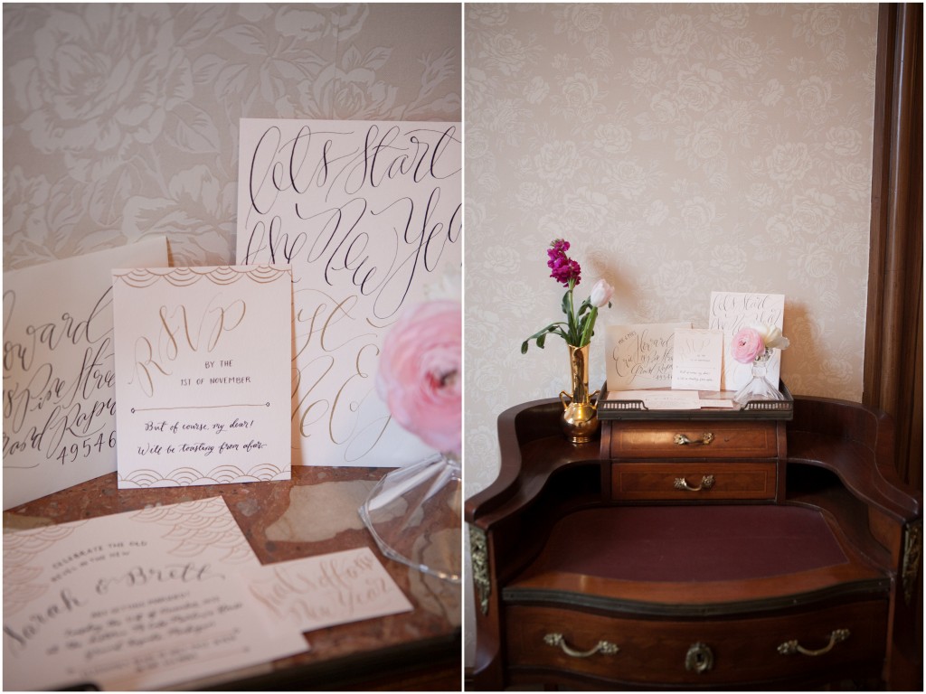 New Year's Wedding invitations | The Day's Design | Crown and Clover