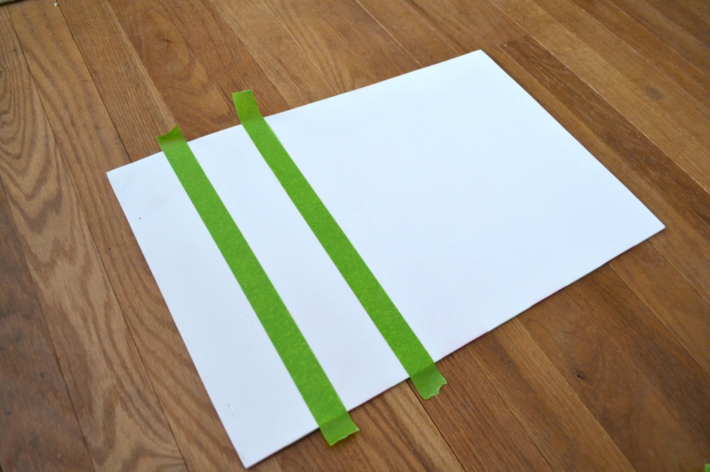 DIY Striped Placemat