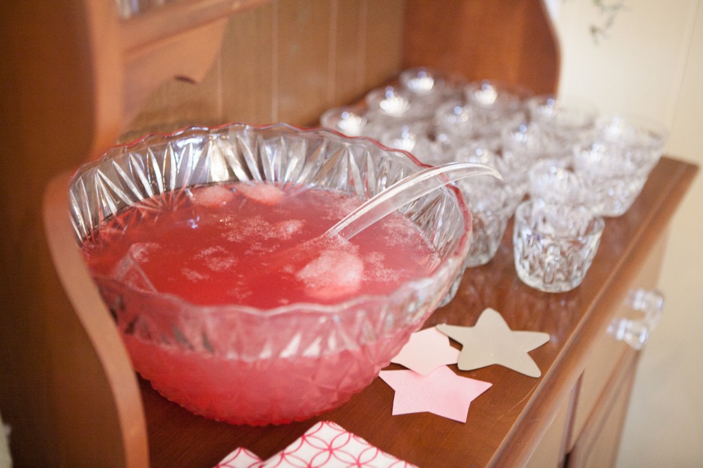 Pink Punch Drink Display | The Day's Design | Hetler Photography
