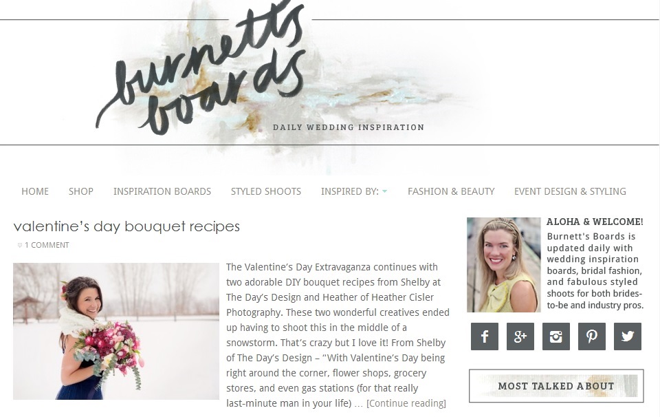 Burnett's Board Valentine's Feature