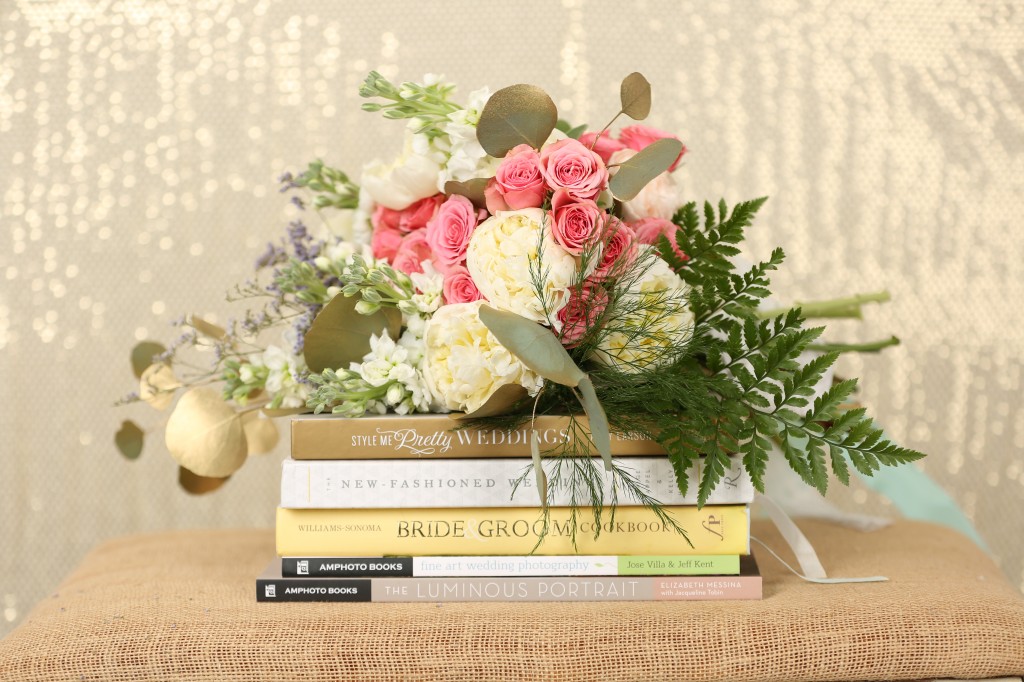 Gold & Pink flowers | The Day's Design | Ashley Slater Photography