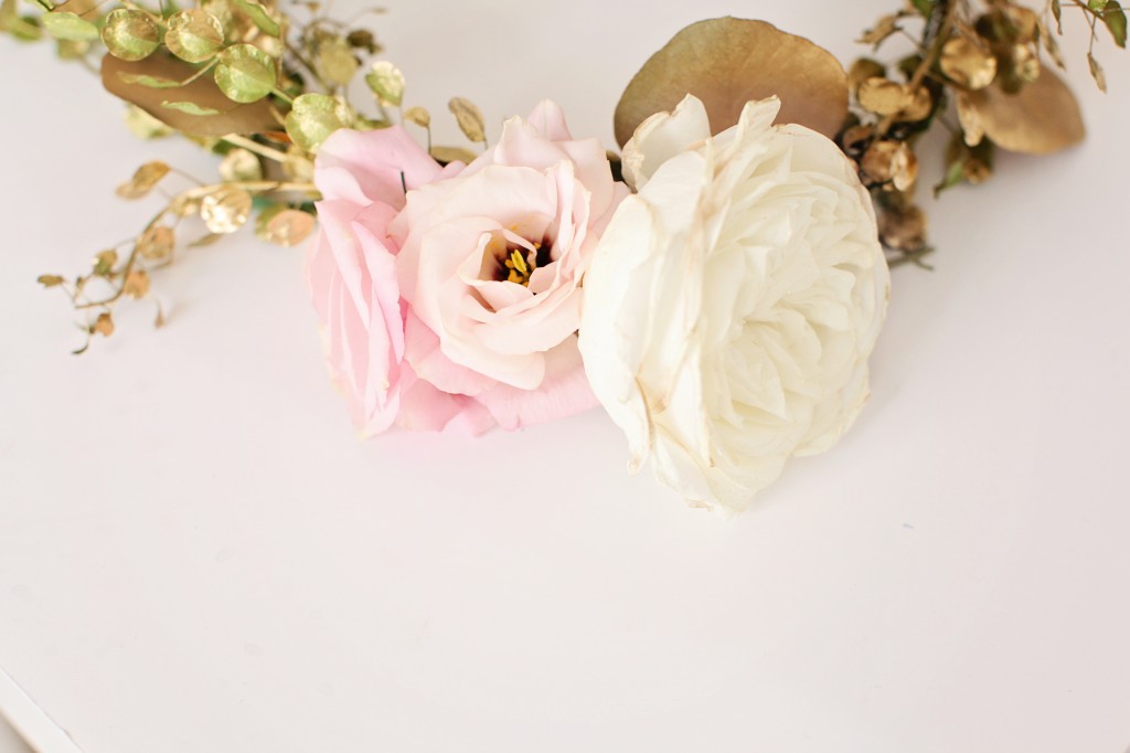 Garden Rose Floral Crown | The Day's Design | Ashley Slater Photography