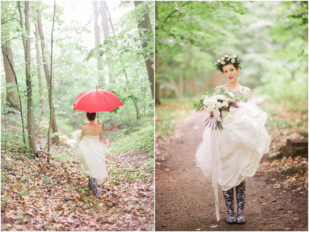 Wedding in the Woods | The Day's Design | Kelly Sweet Photography