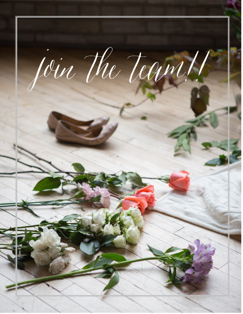 Join the Team | The Day's Design