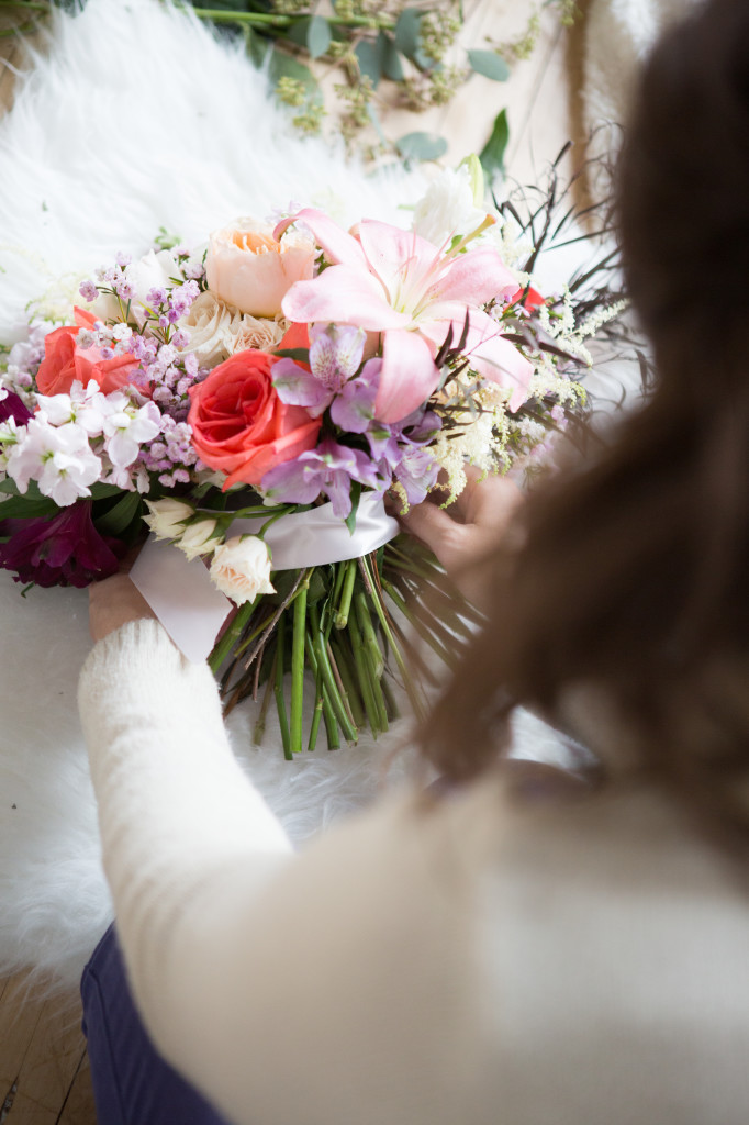 DIY Bridal Bouquet | The Day's Design | Damsel Floral Co | Hetler Photography