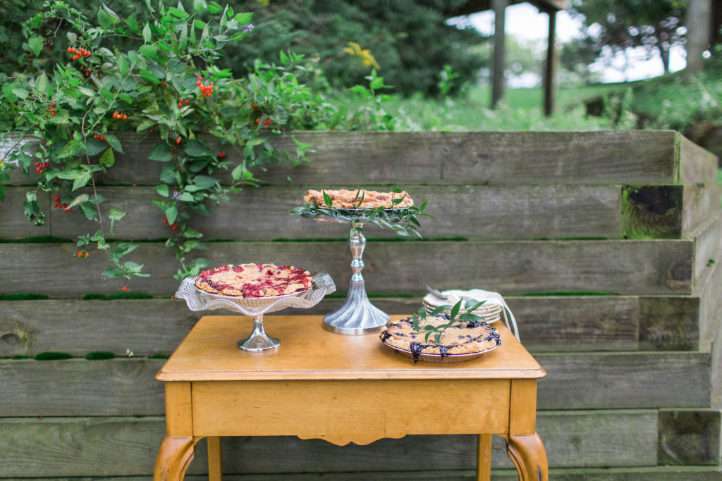 Pie Display | The Day's Design | Ashley Slater Photography
