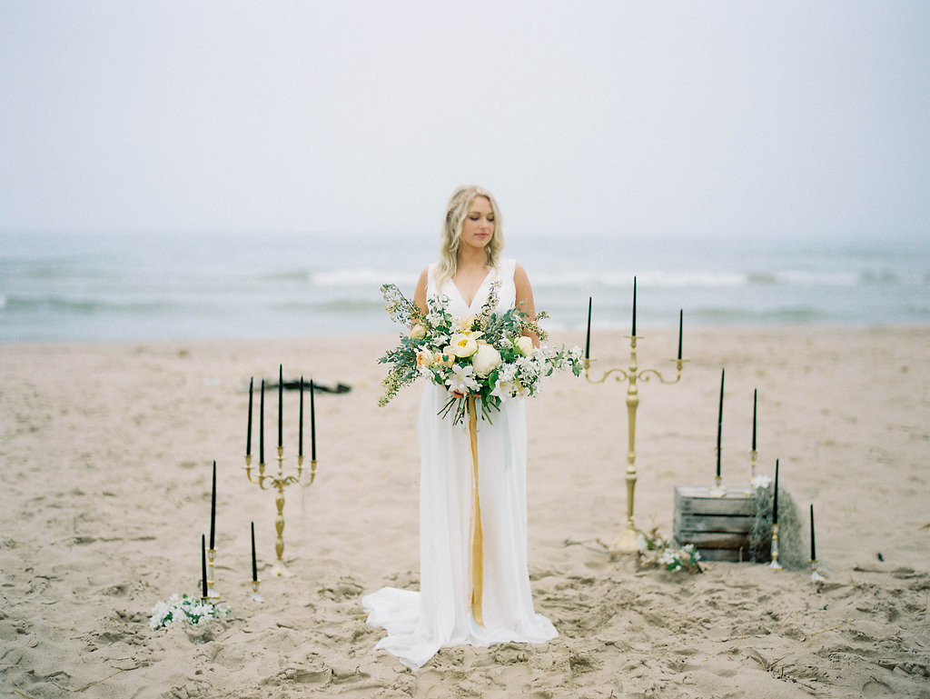 Beach Wedding | The Day's Design | Ashley Slater Photography