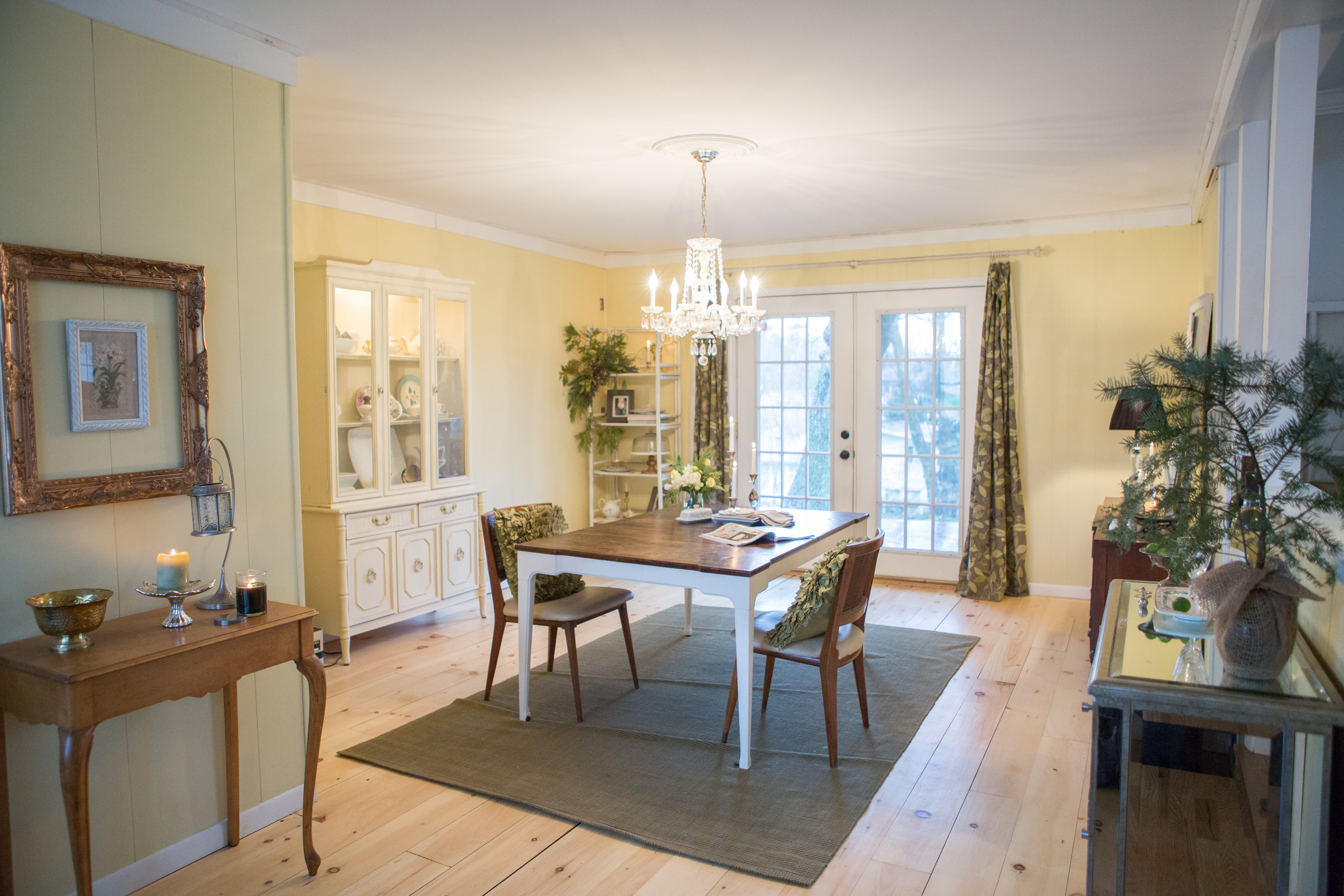 Formal Dining Room Before & After | The Day's Design | Hetler Photography