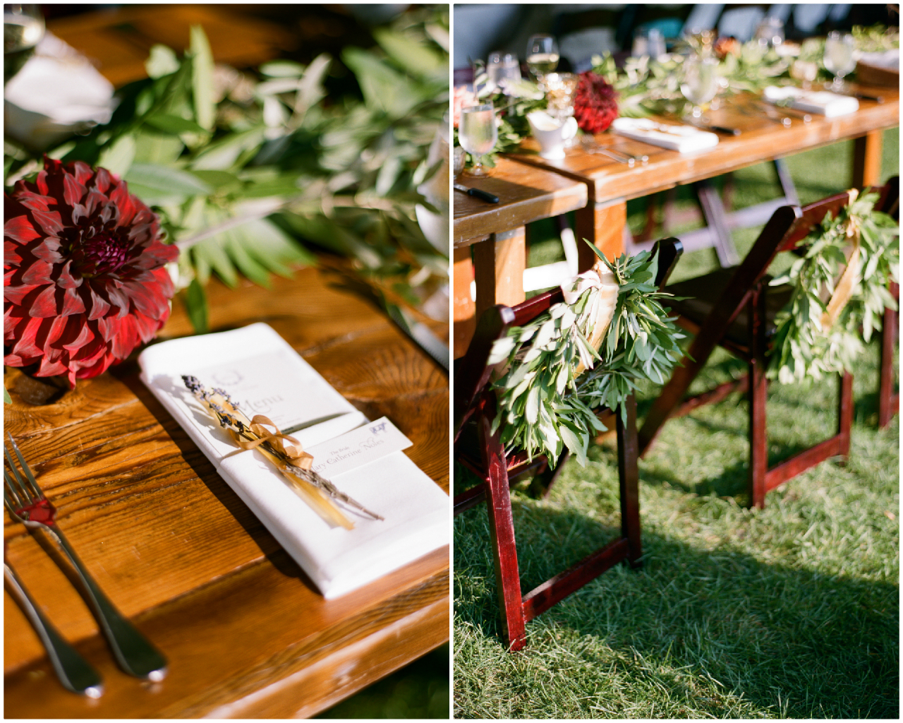 Harvest Tables Wedding | The Day's Design | Cory Weber Photography