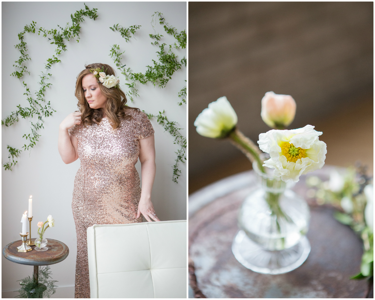 Winter Wedding Flowers | The Day's Design | Hetler Photography