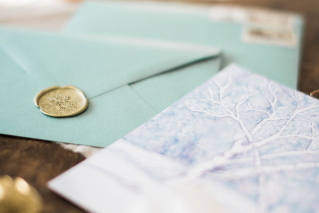 Winter Holiday Cards | Silver Fox Calligraphy | The Day's Design