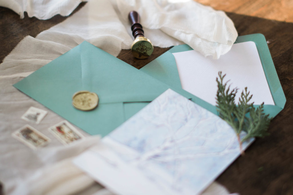 Winter Holiday Cards | Silver Fox Calligraphy | The Day's Design