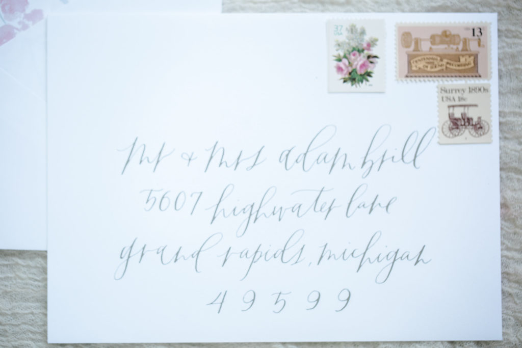 Graceline Calligraphy | The Day's Design | Ashley Slater Photography