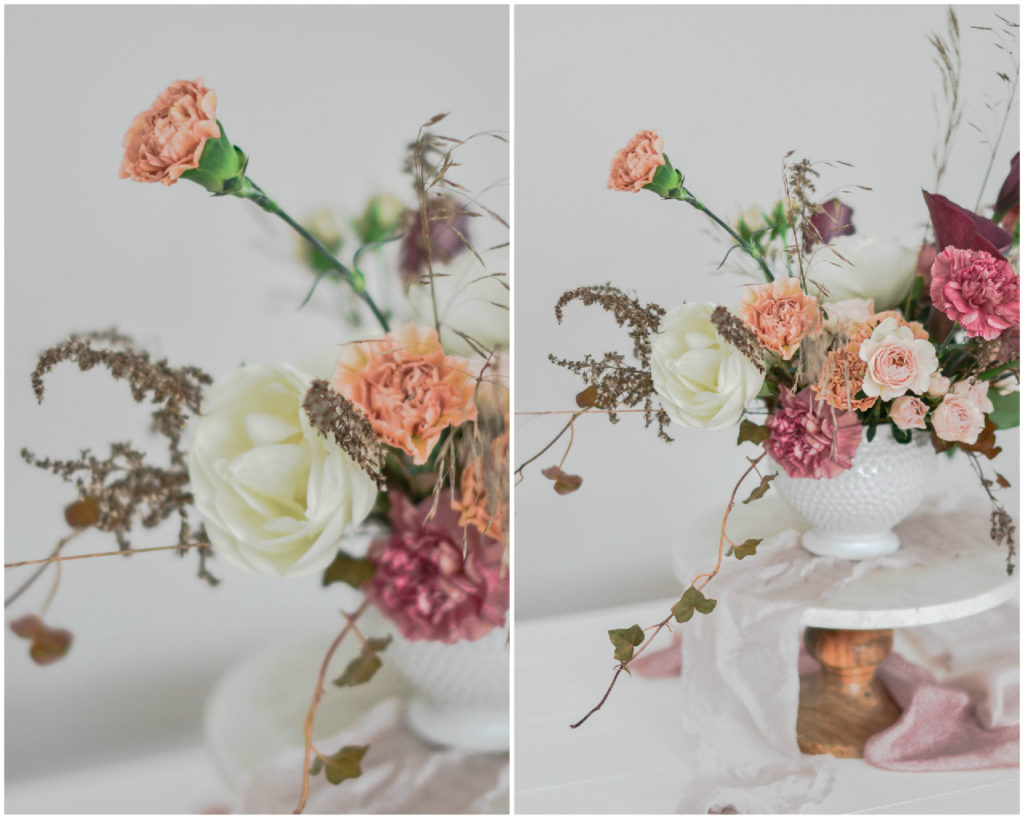 Carnation Centerpiece | The Day's Design