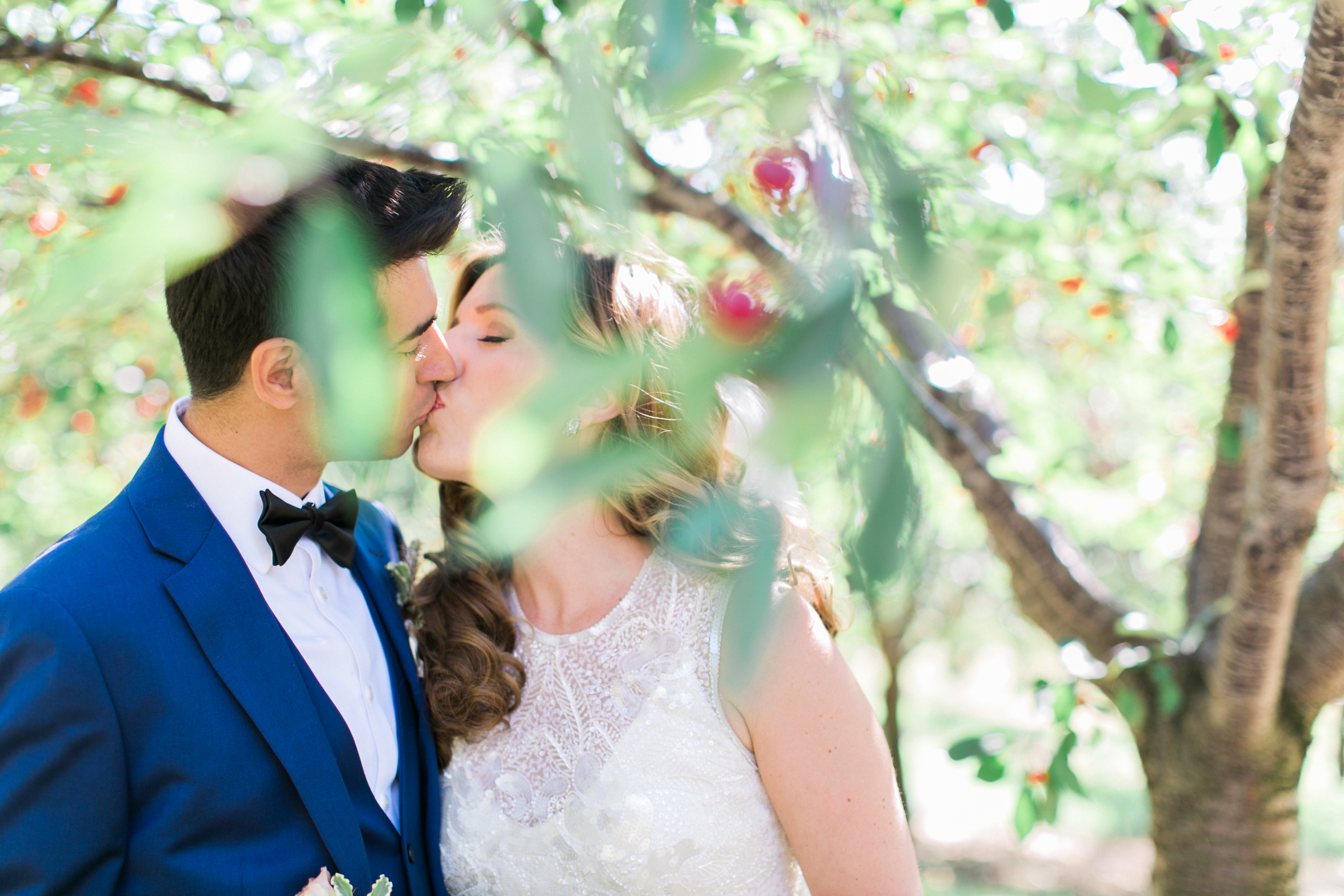 Cherry Orchard Wedding | The Day's Design | The Weber Photographers