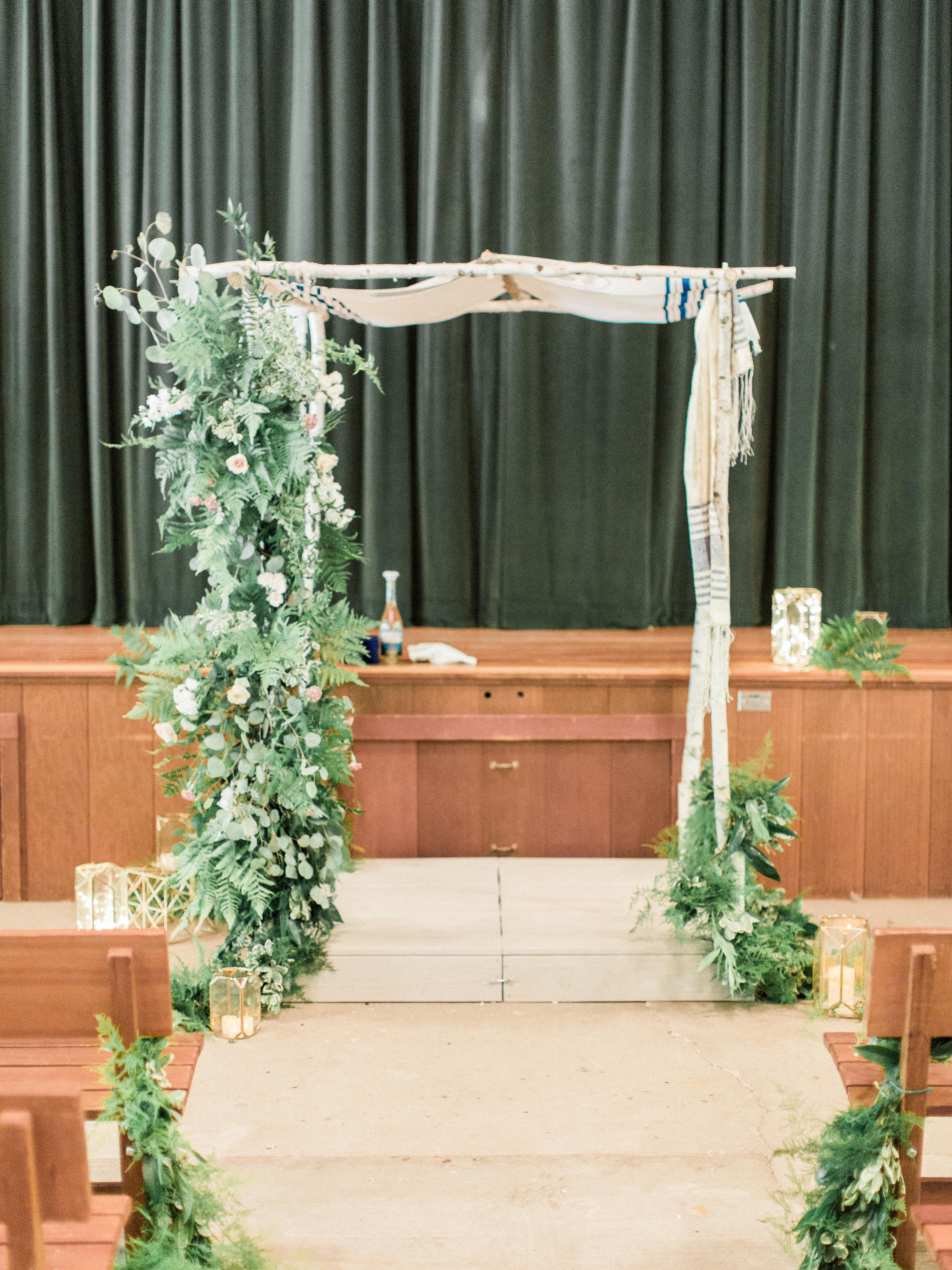 Fern Chuppah | The Day's Design | Samantha James Photography