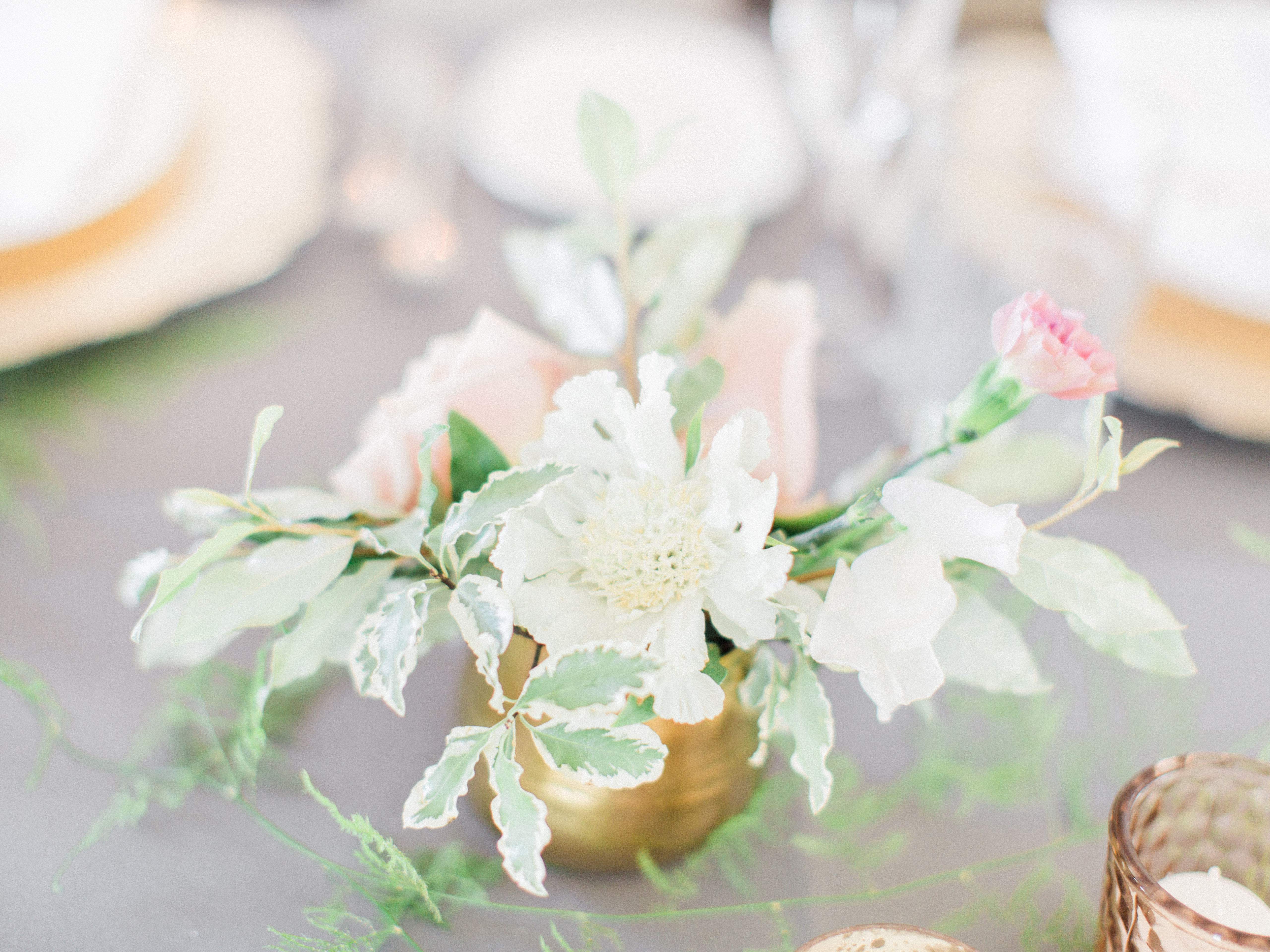 Blush Wedding Flowers | The Day's Design | Samantha James Photography
