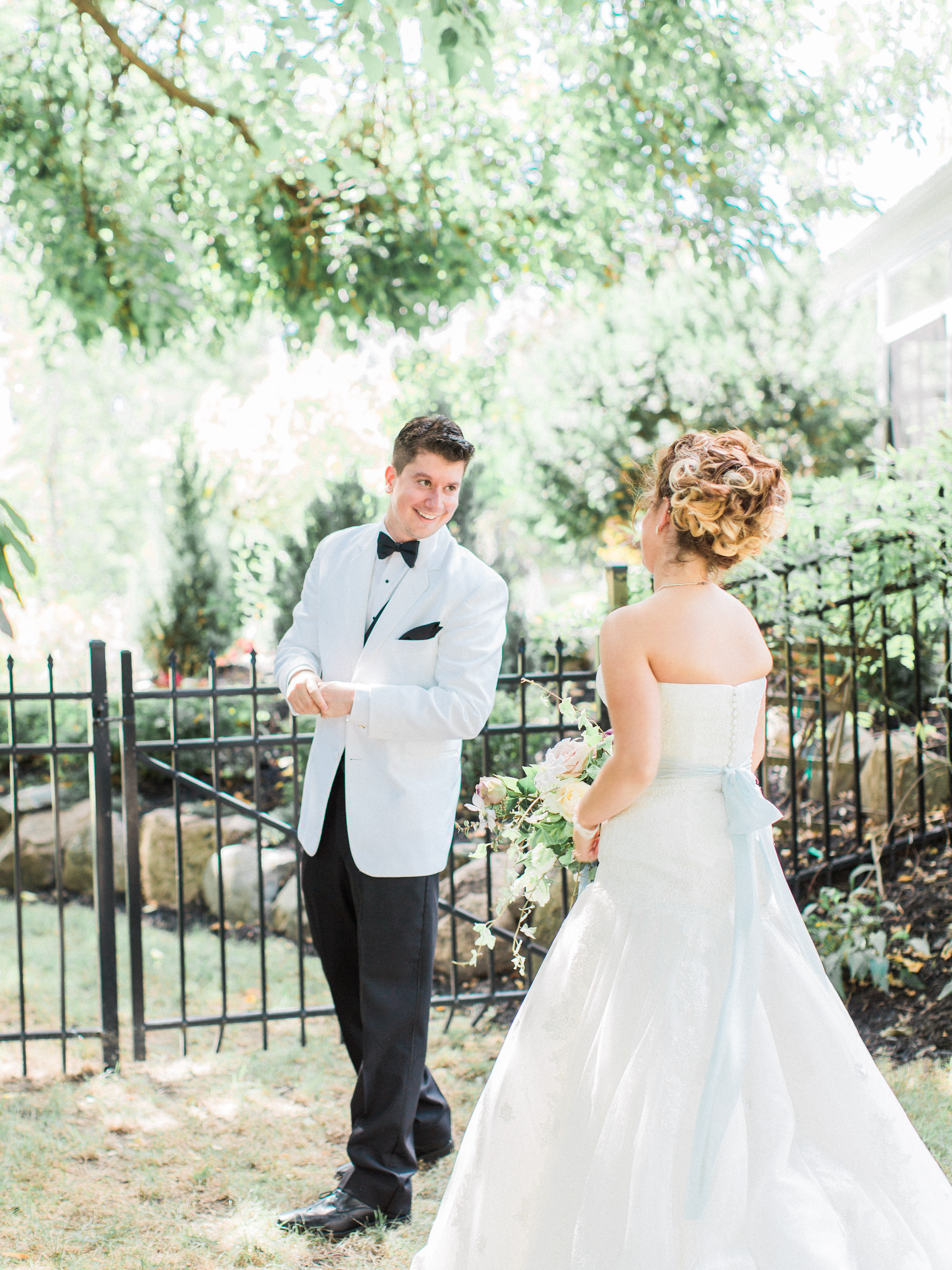 First Look Wedding | The Day's Design | Samantha James Photography