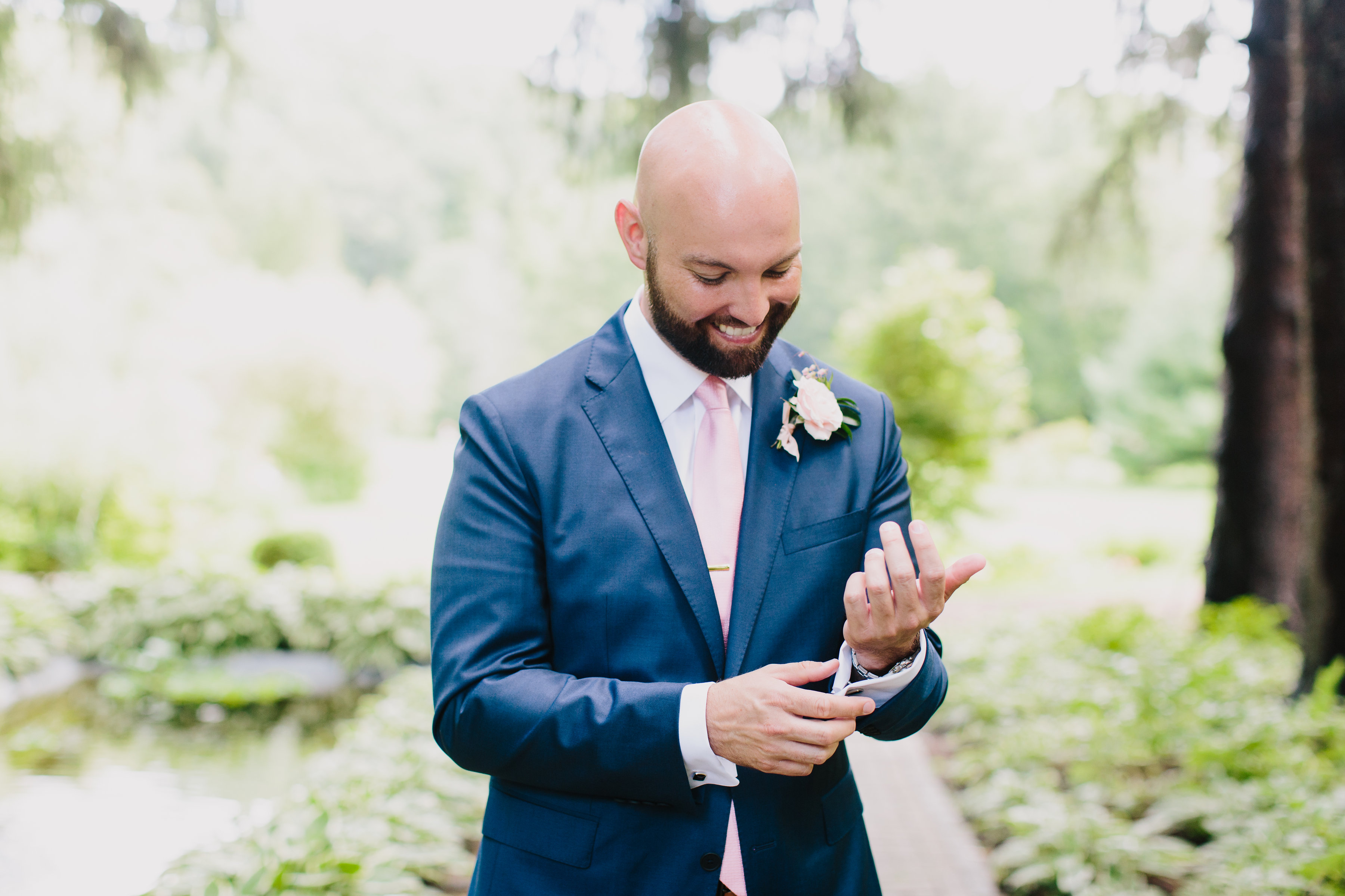 First Look | The Day's Design | Katie Grace Photography