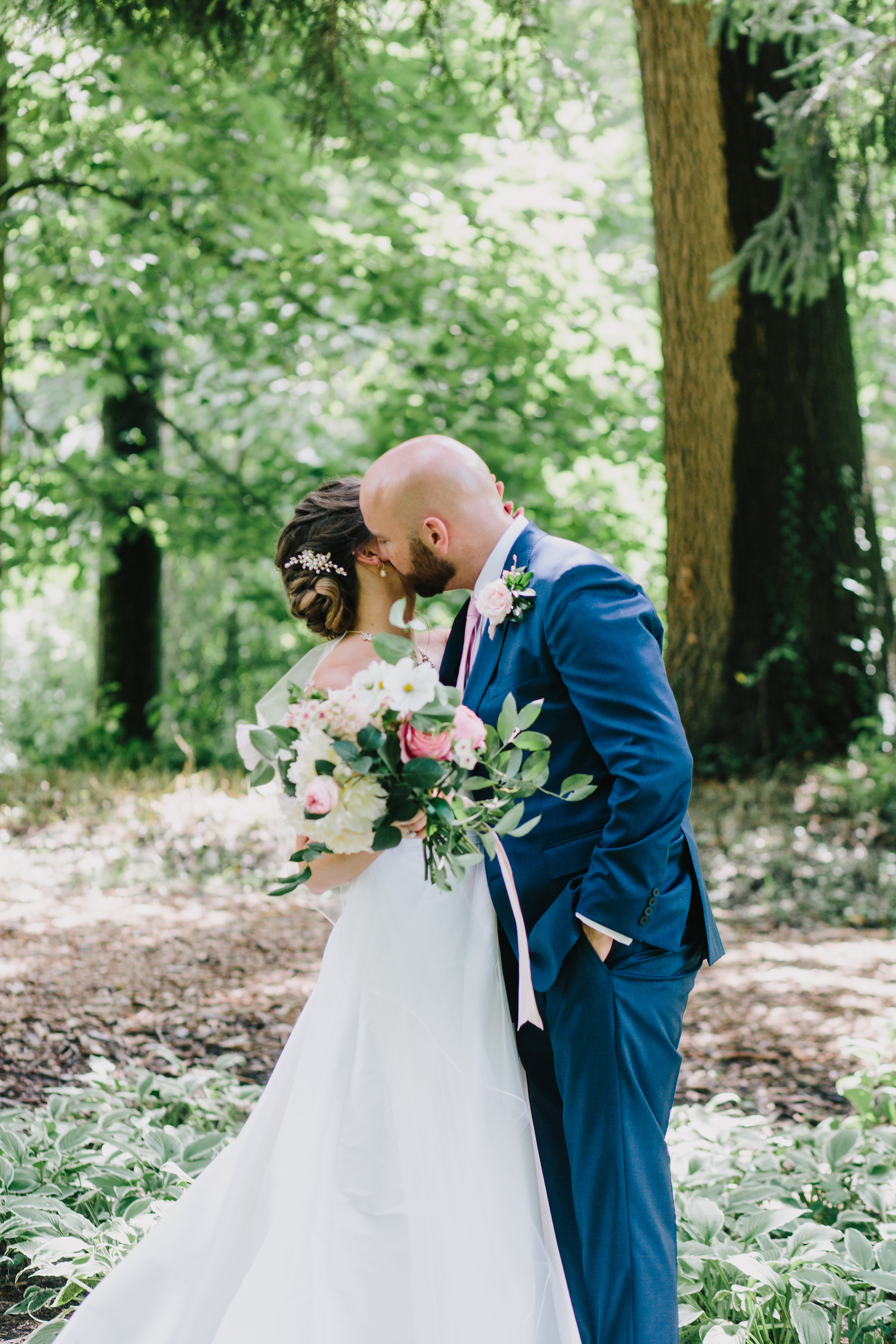 First Look | The Day's Design | Katie Grace Photography