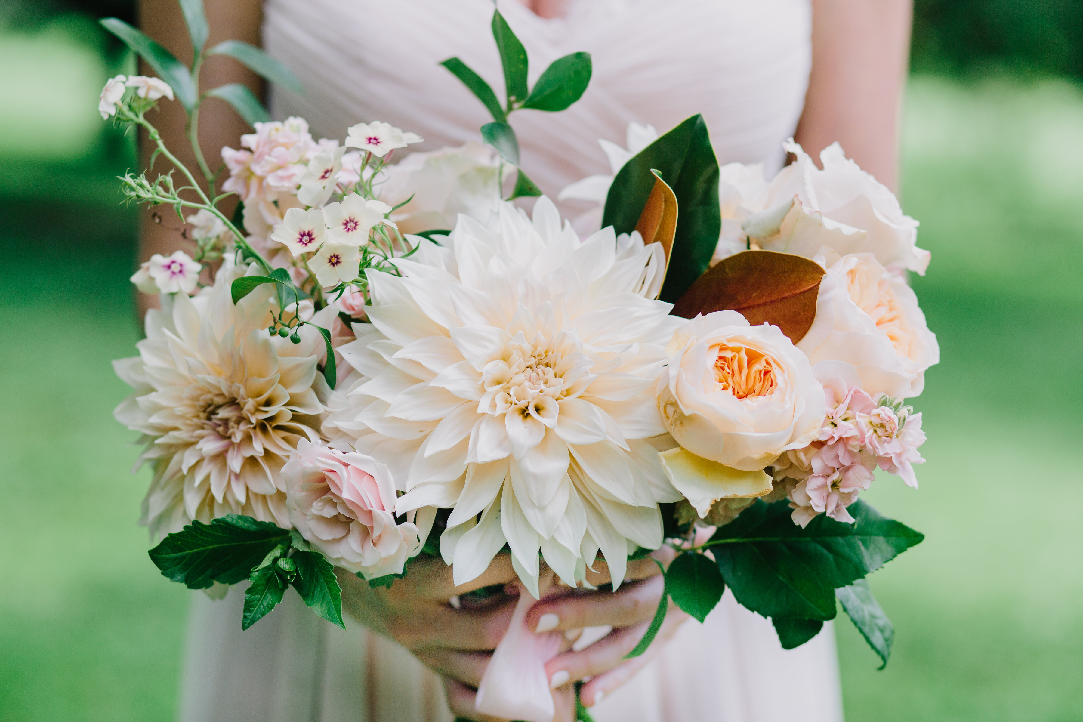 Blush Bouquet | The Day's Design | Katie Grace Photography