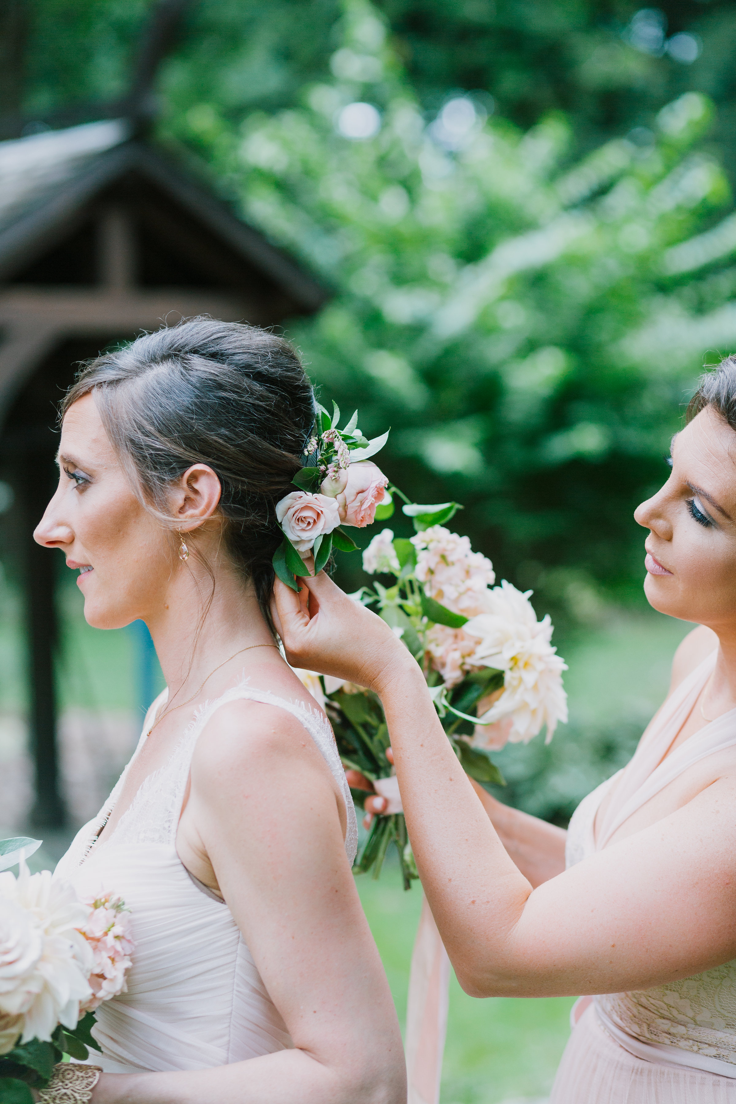 Blush Bouquet | The Day's Design | Katie Grace Photography