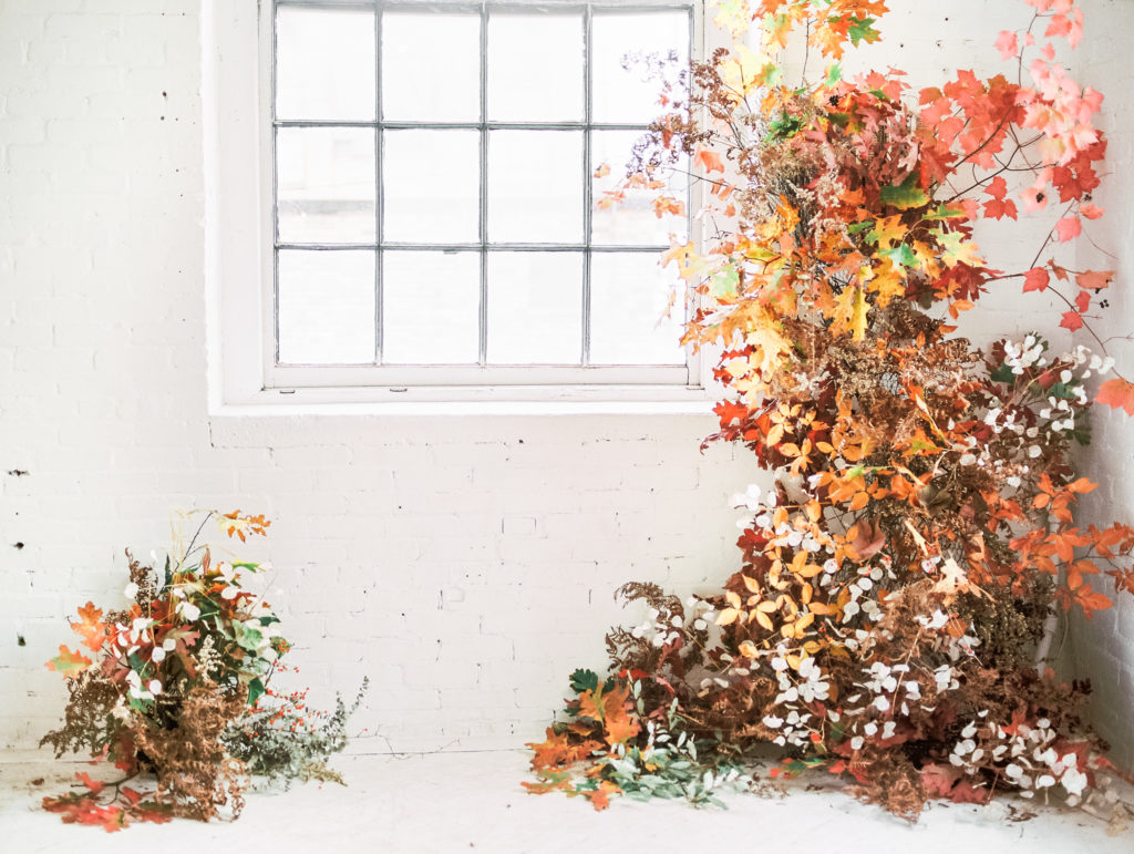 Fall Wedding Ceremony | The Day's Desiign | Samantha James Photography