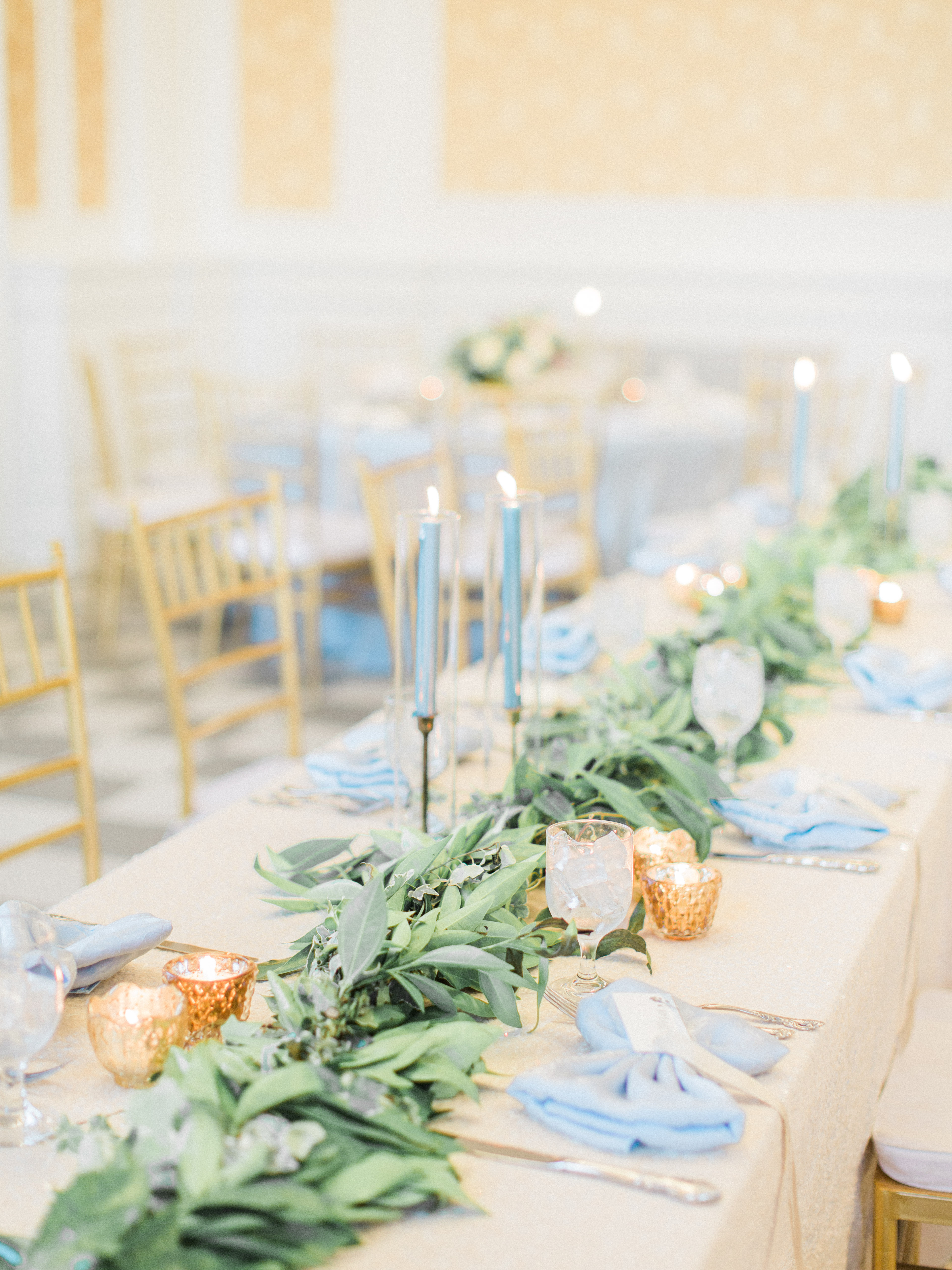 Blue and Gold Wedding | The Day's Design | Samantha James Photography