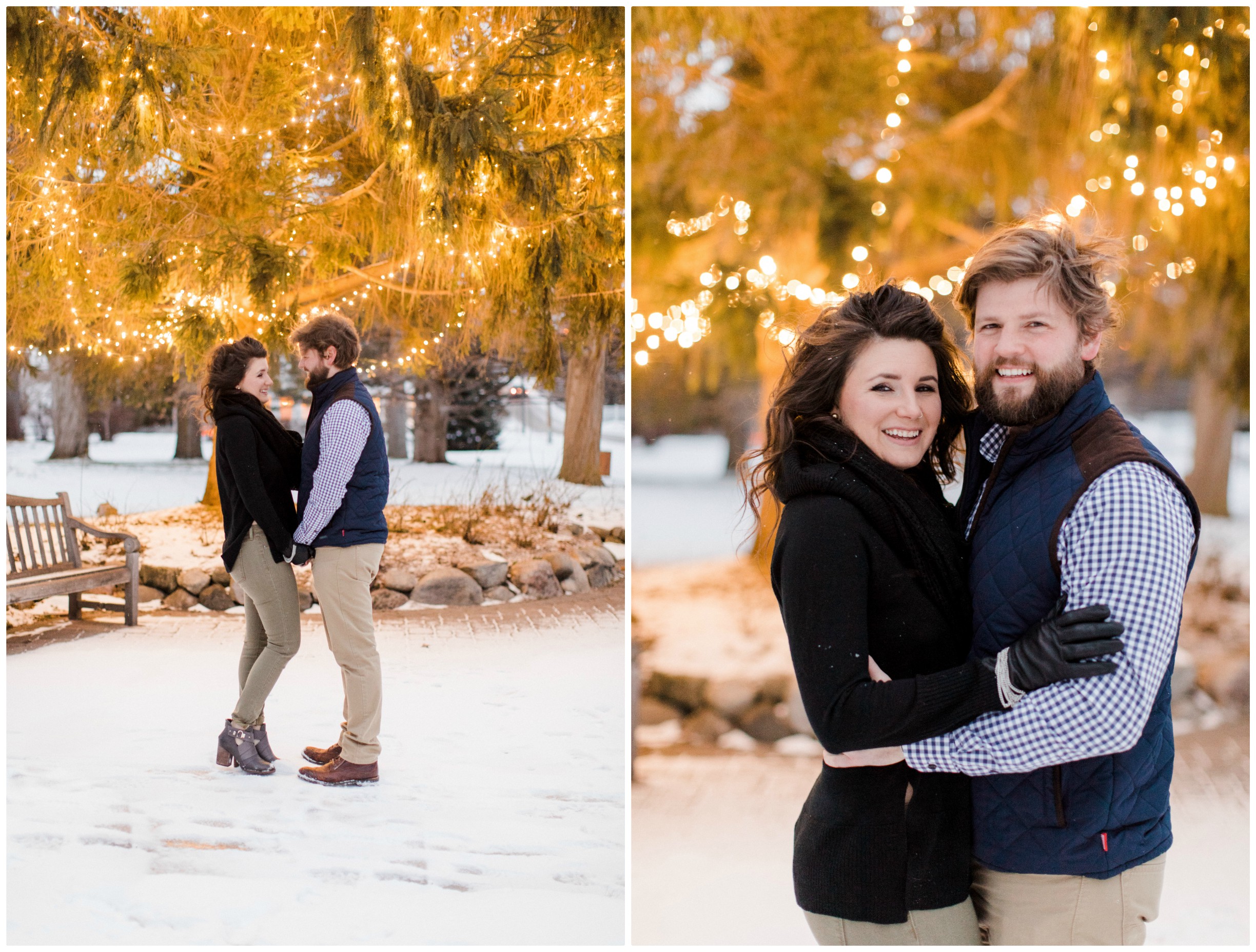 Winter Engagment Photos | Christmas Proposal | Cory Weber Photography
