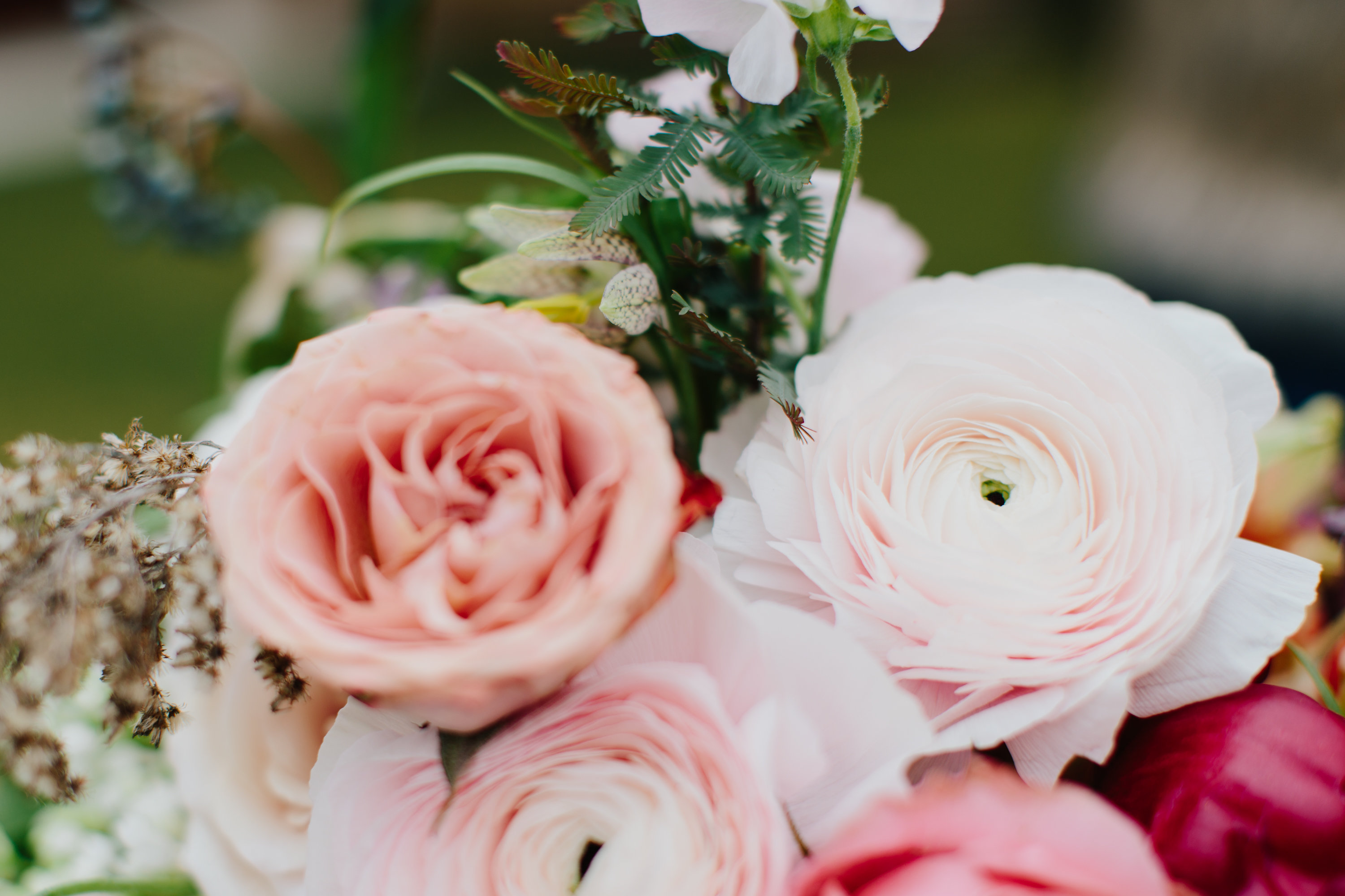 Ranunculus Bouquet | The Day's Design | Katie Grace Photography