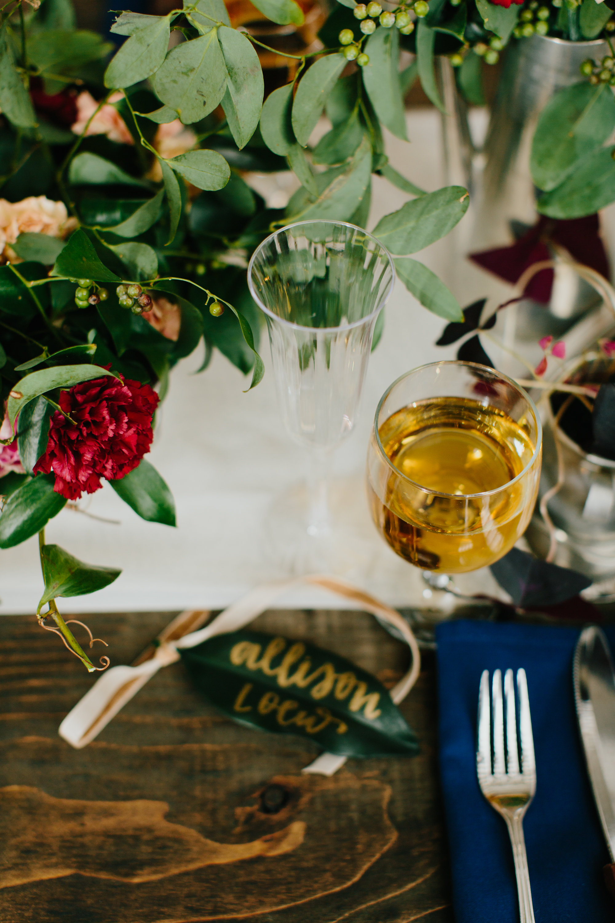 Navy & Marsala Wedding | The Day's Design | Katie Grace Photography