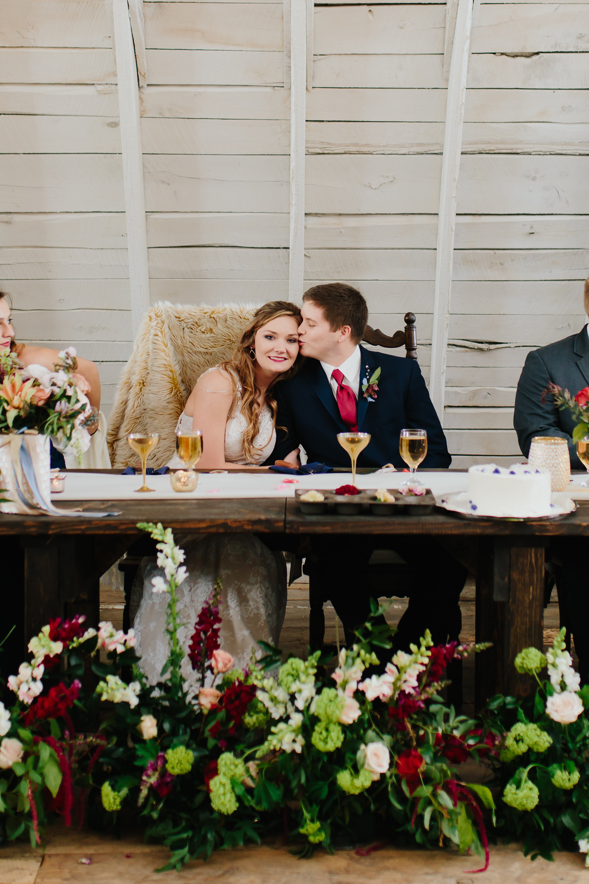 Head Table Wedding | The Day's Design | Katie Grace Photography