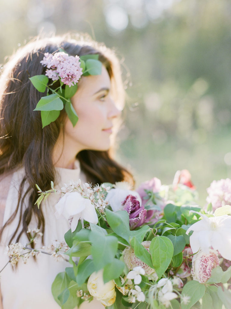 Lilac Wedding Ideas | The Day's Design | Kelly Sweet Photography