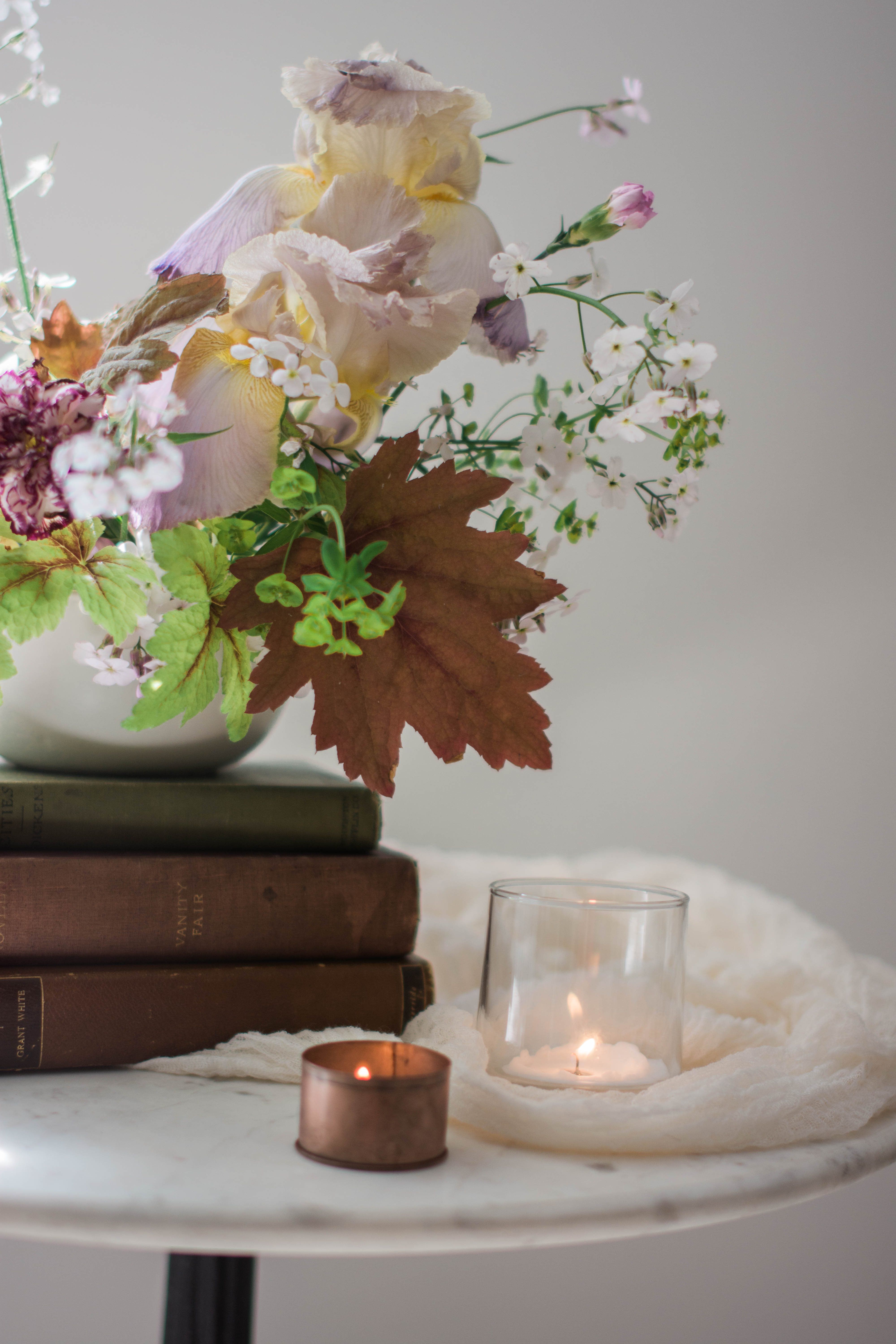 Iris Centerpiece | TownLine Journal