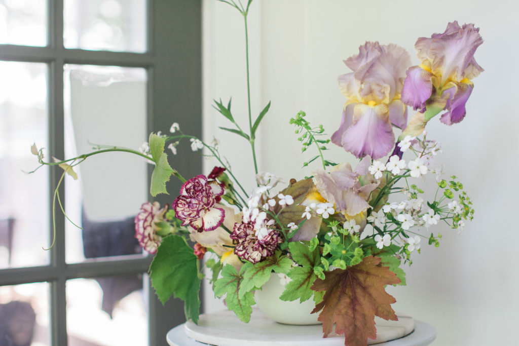 Iris Centerpiece | TownLine Journal