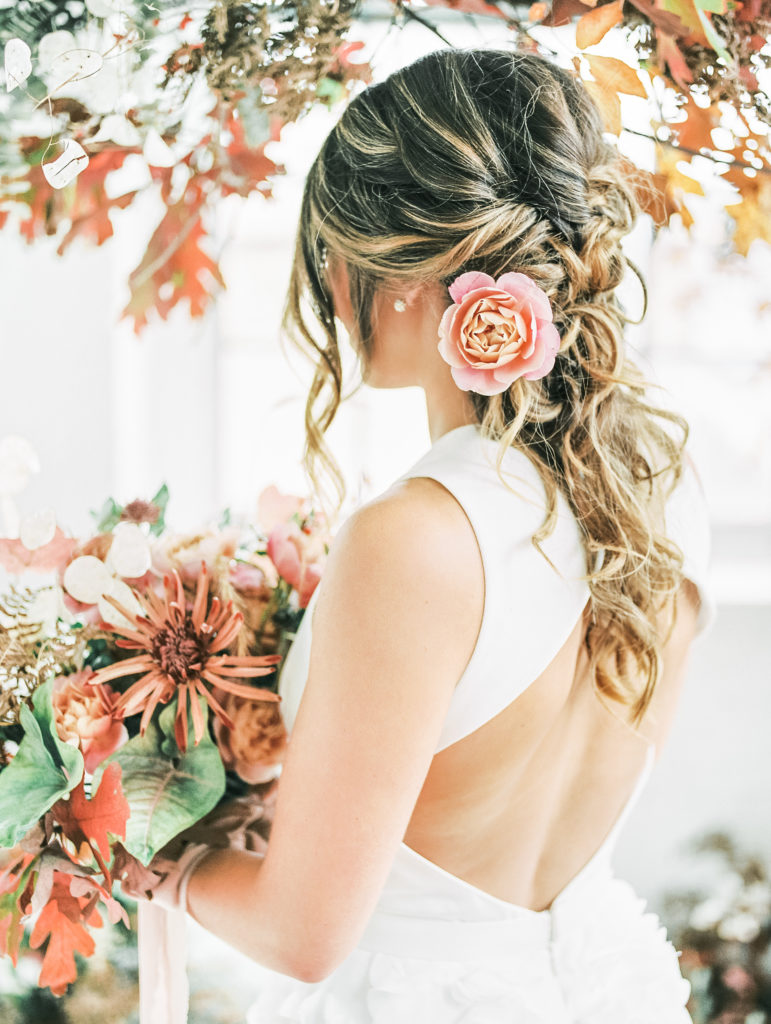 Autumn Floral Installation | The Day's Design | Samantha James Photography