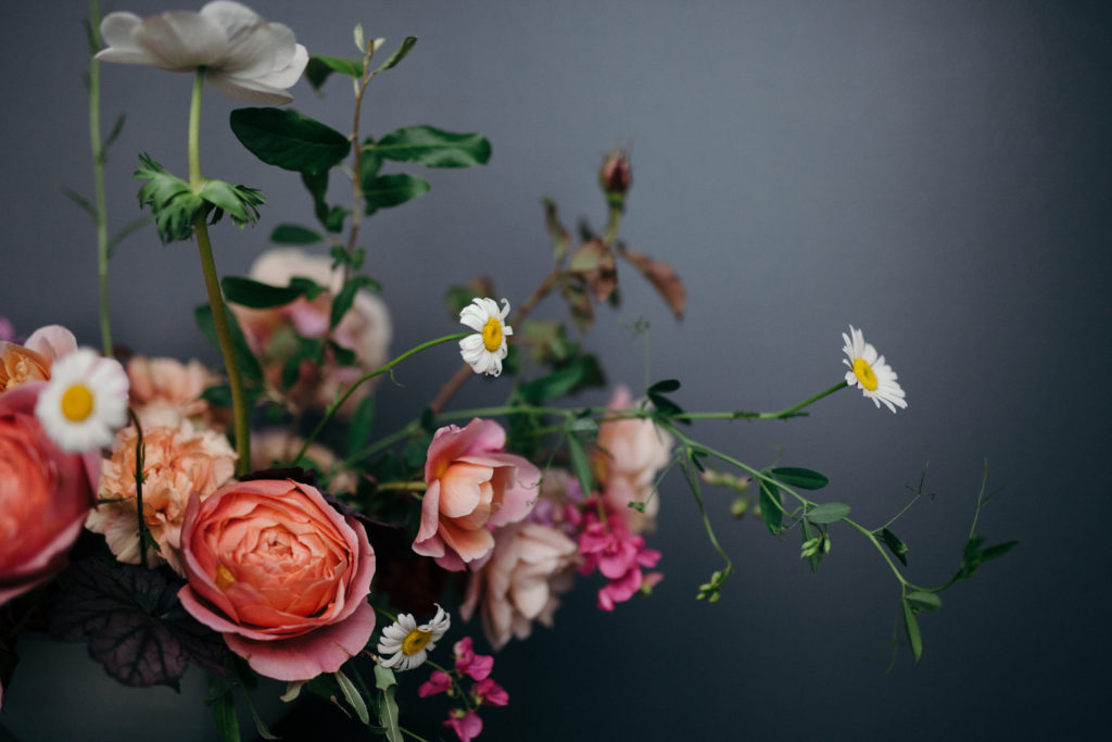 Coral Wedding Flowers | The Day's Design | TownLine Journal