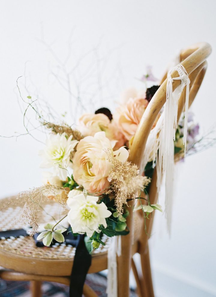 Peach Wedding Flowers | The Day's Design